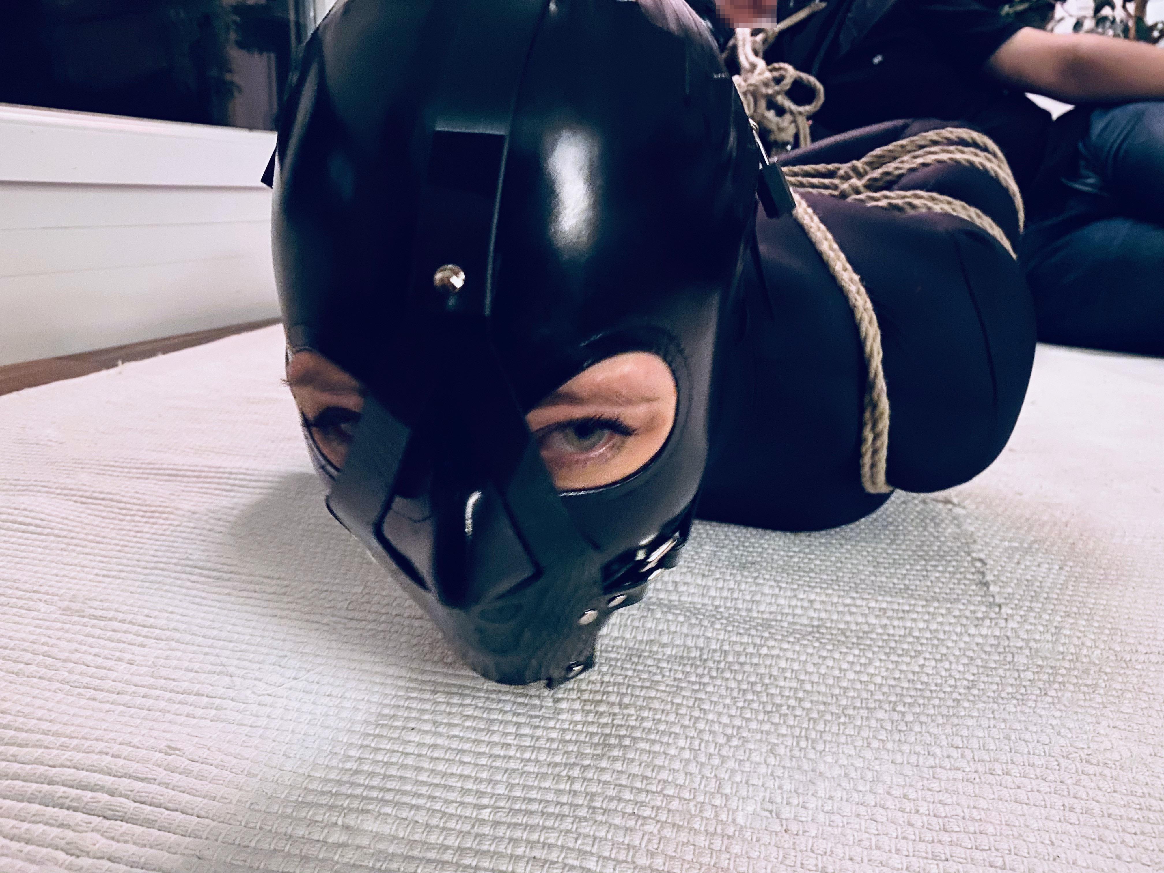 Being Hogtied With An Anal Hook And Silenced With A Mouth Gag This Fuckdoll Was The Perfect Entertainment For The Guests 🙈☺️