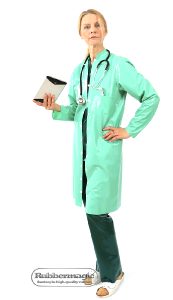Doctor In Green Latex Blanket