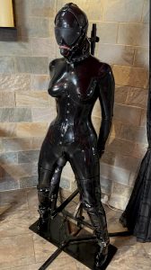Fully Enclosed Rubberdoll Locked Into The Orgasm Tower! This Felt So Fucking Amazing The Restraint Coupled With The Sensory Deprivation Xx