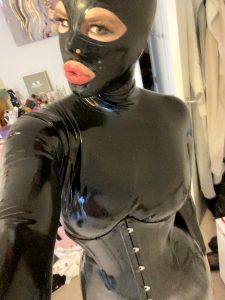 Happy To Be Back In Black Latex