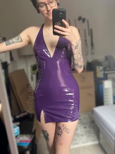 I Got A New PVC Dress Today And I’m In Love!