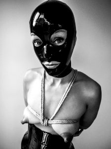 I Love How My Latex Mask Adds To My Sense Of Objection No Matter What Crazy Thing We Are Up To Today Was All About My Nipples But Still The Mask Made It All Feel Complete :)