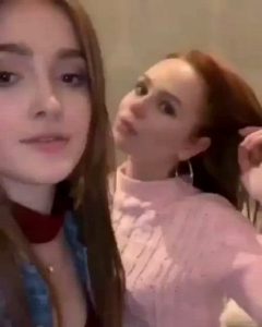 Jia Lissa And Ella Hughes Having Fun With Each Other