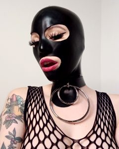 Latex Hoods Are Such A Turn On!