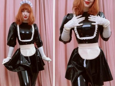 Latex Maid At Your Service ~🖤