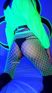 Neon Fishnets Again Cuz I Love Them 🤩