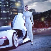 Here’s A Little Closer Look Of My Shiny Heels! Do You Spot The Ribbons?