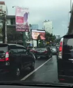 A Billboard In Indonesia